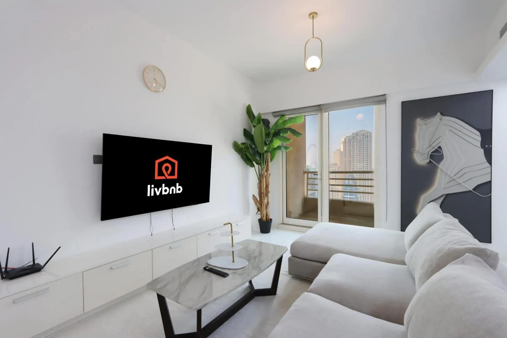Livbnb- 3Br With Marina Views In Manchester Tower Dubai
